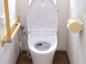 トイレリフォーム 水漏れを解消し、使いやすくなったトイレ